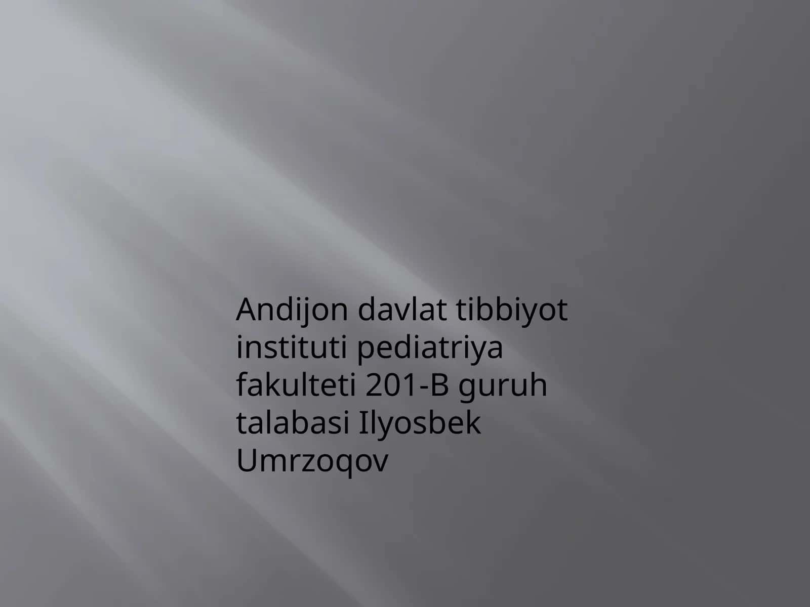 Anaerob va aerob bakteriyalar 1