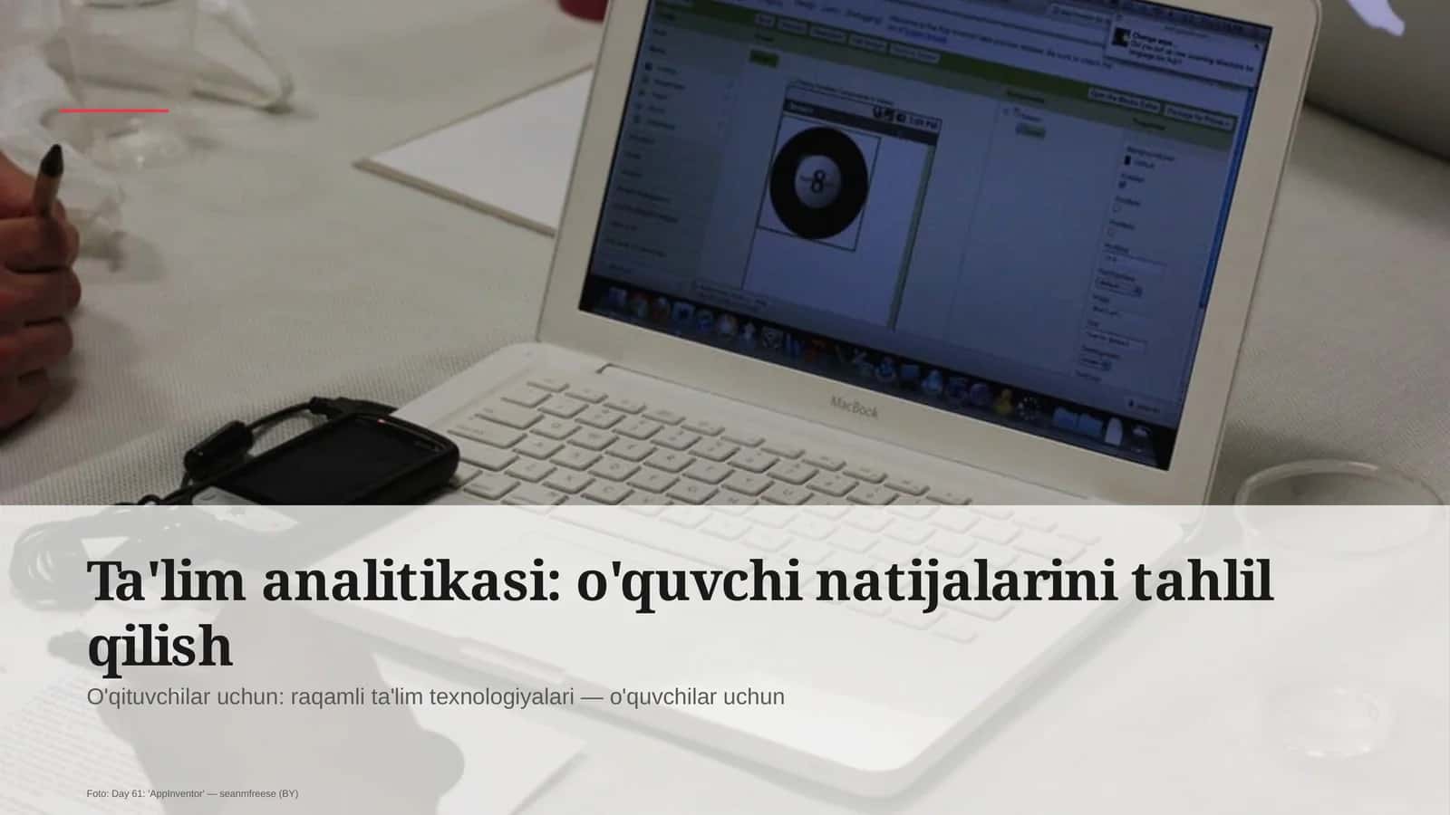 Ta'lim analitikasi: o'quvchi natijalarini tahlil qilish 1