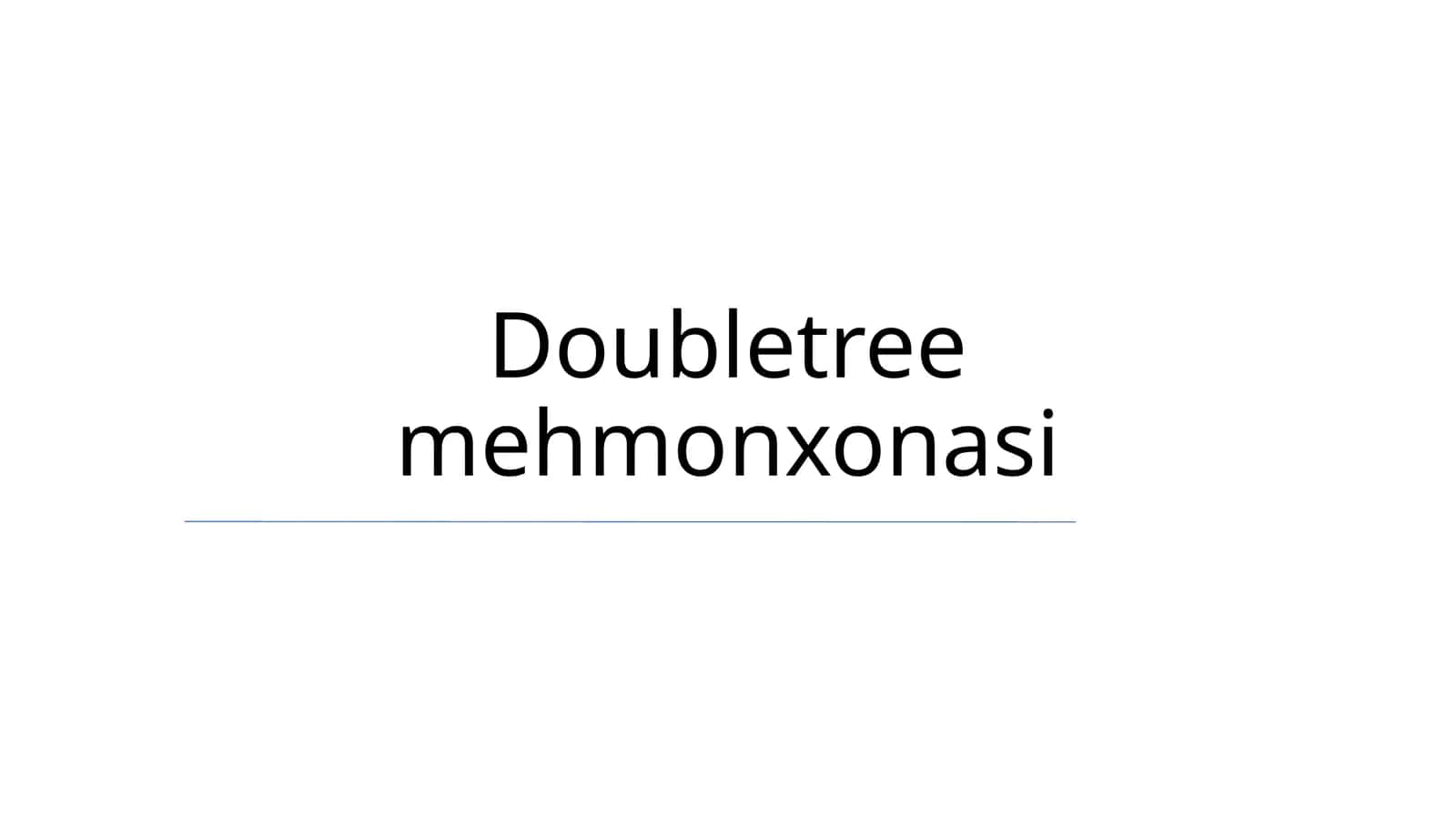 Doubletree mehmonxonasi 1