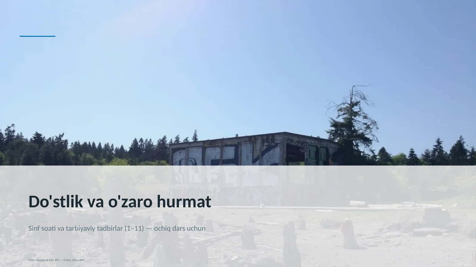 Sinf soati va tarbiyaviy tadbirlar 1