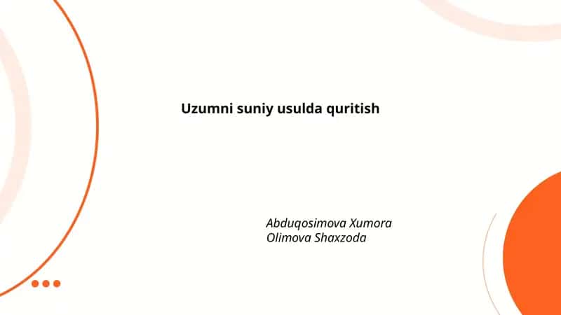 Uzumni suniy usulda quritish 1