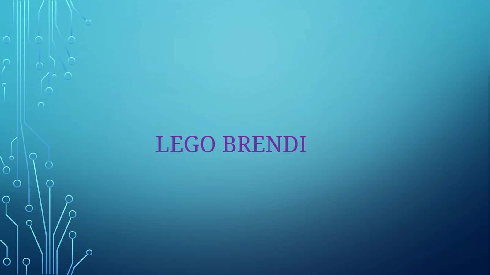 LEGO BRENDI 1