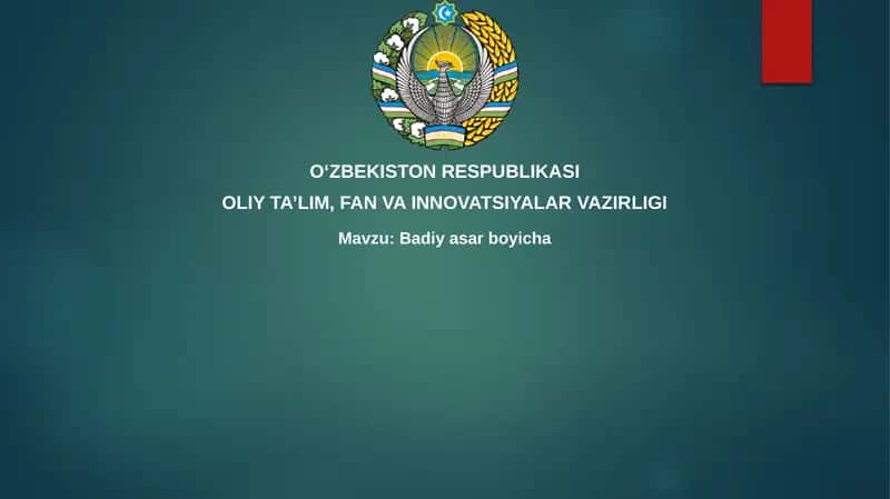 Badiyasarboyicha 1