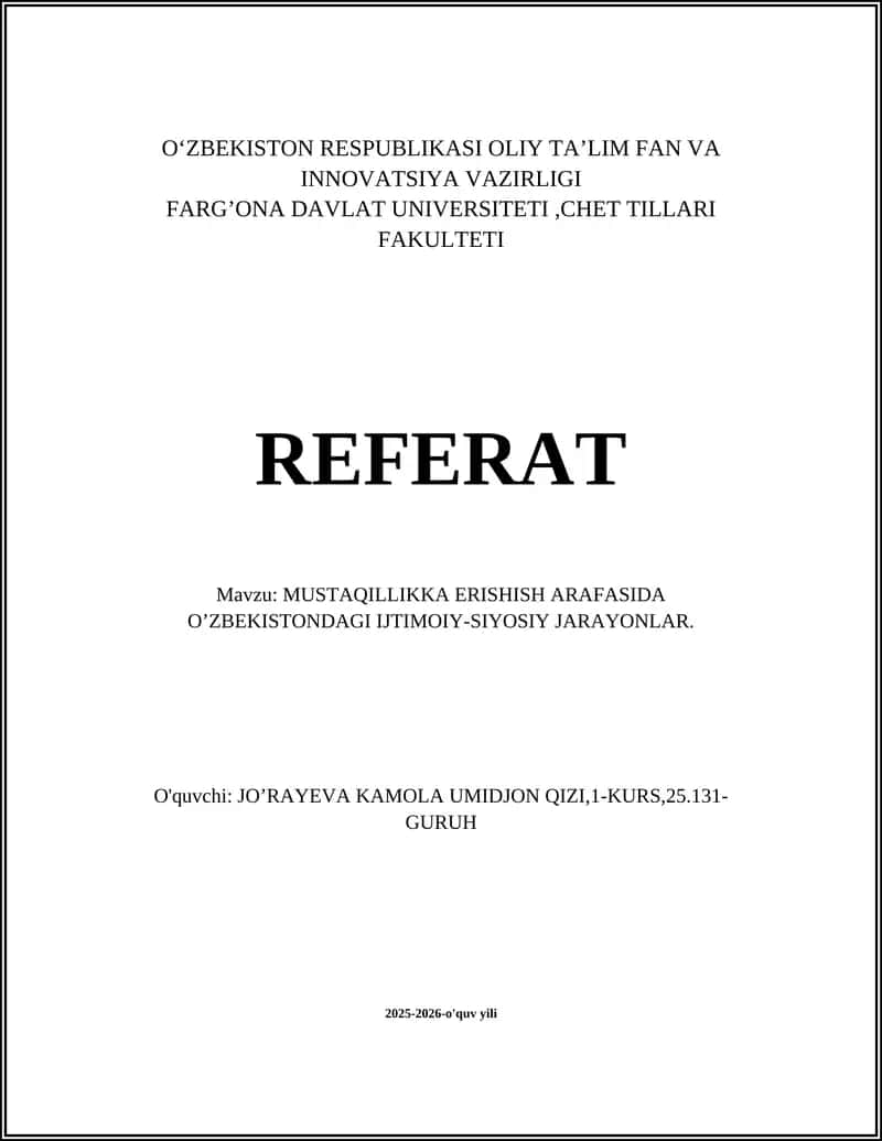 Perestroika va glasnost 1