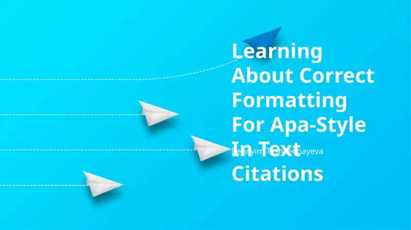 In-Text Citations 1