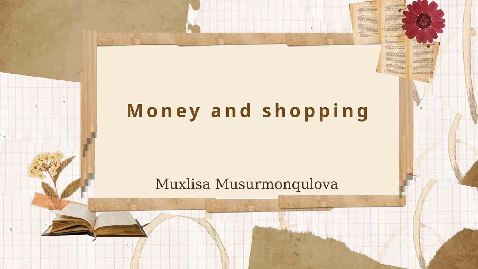 Money and shopping 1