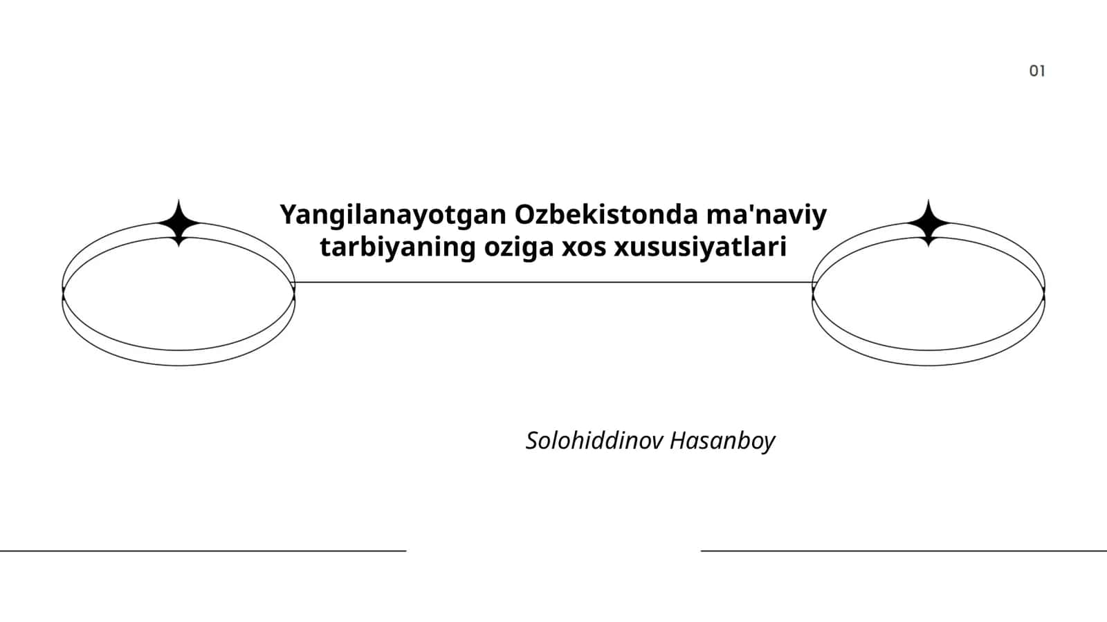 Yangilanayotgan Ozbekistonda ma'naviy tarbiyaning oziga xos xususiyatlari 1