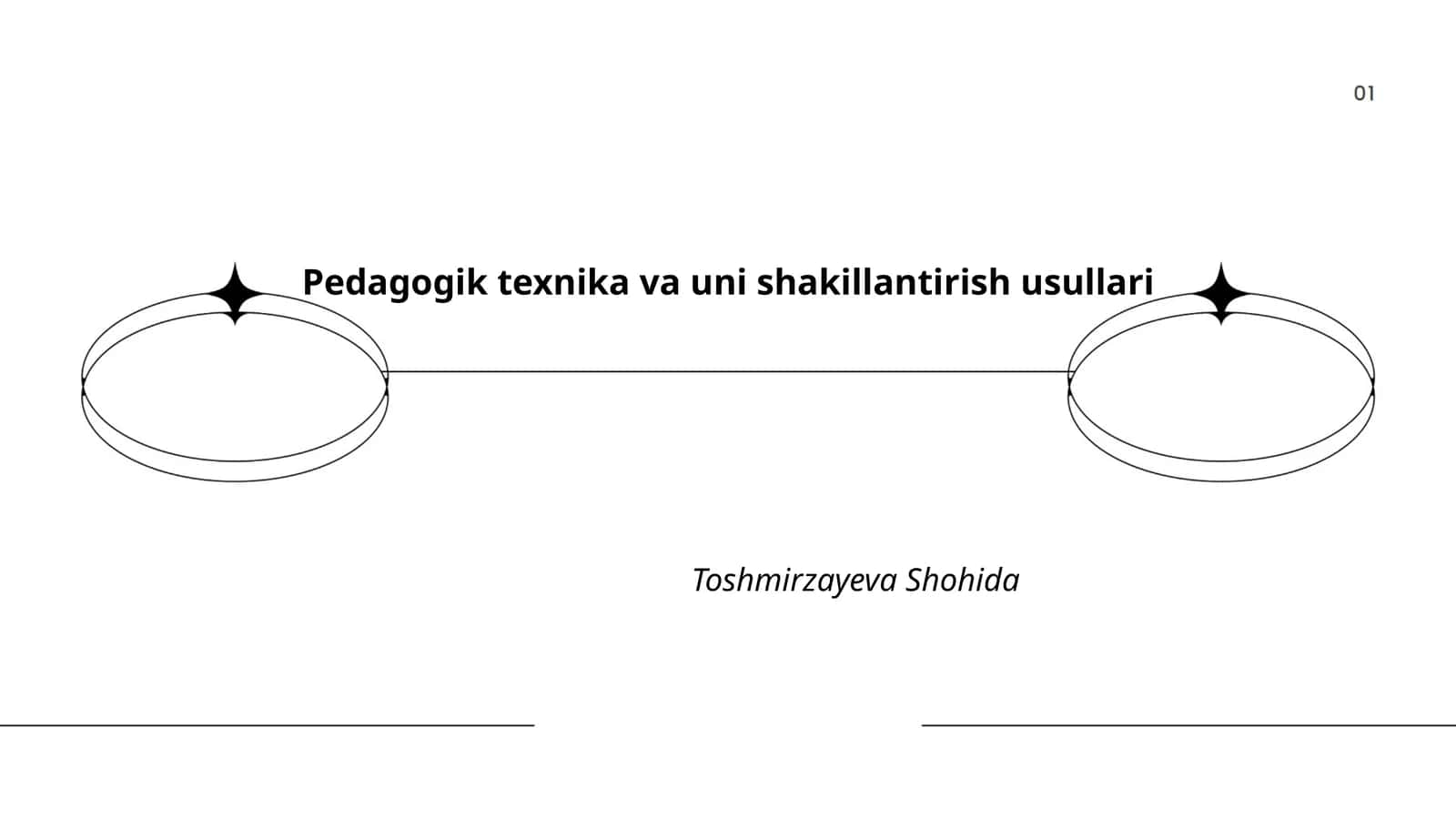 Pedagogik texnika va uni shakillantirish usullari 1