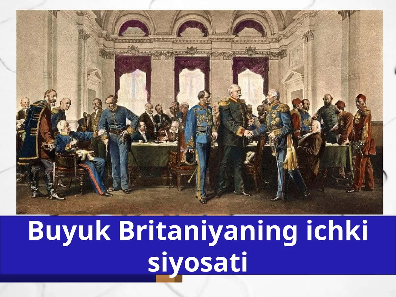 Buyuk Britaniya ning ichki siyosati 1