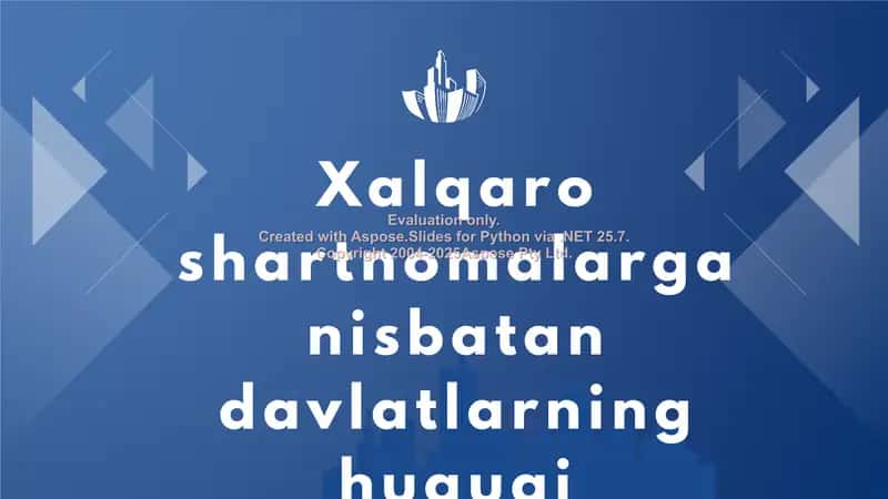 Xalqaro shartnomalarga nisbatan davlatlarning huquqi 1