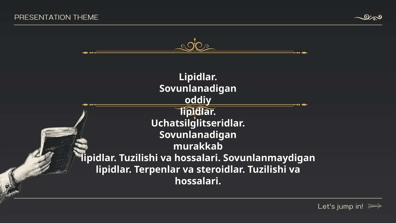 Lipidlar 1