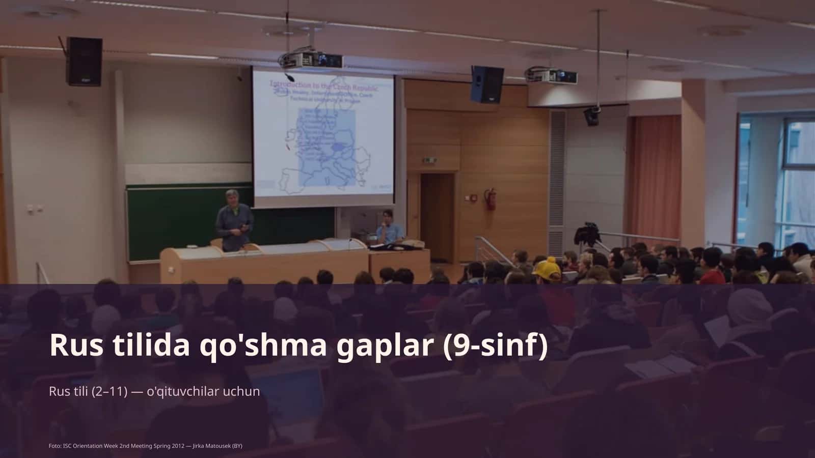 Rus tilida qo'shma gaplar (9-sinf) 1
