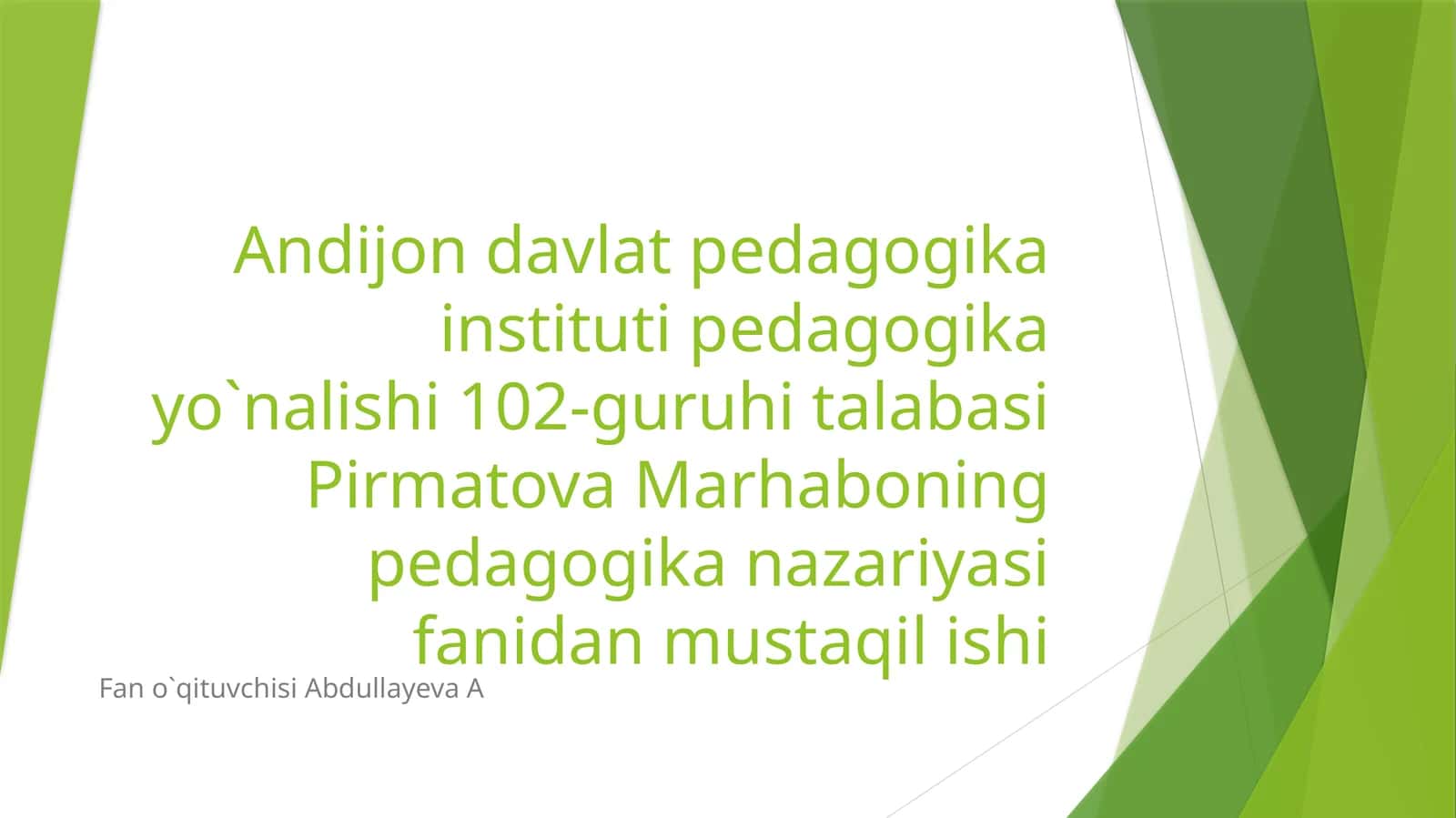 YaAmos Kamenskiyning pedagogic nazariyasi 1