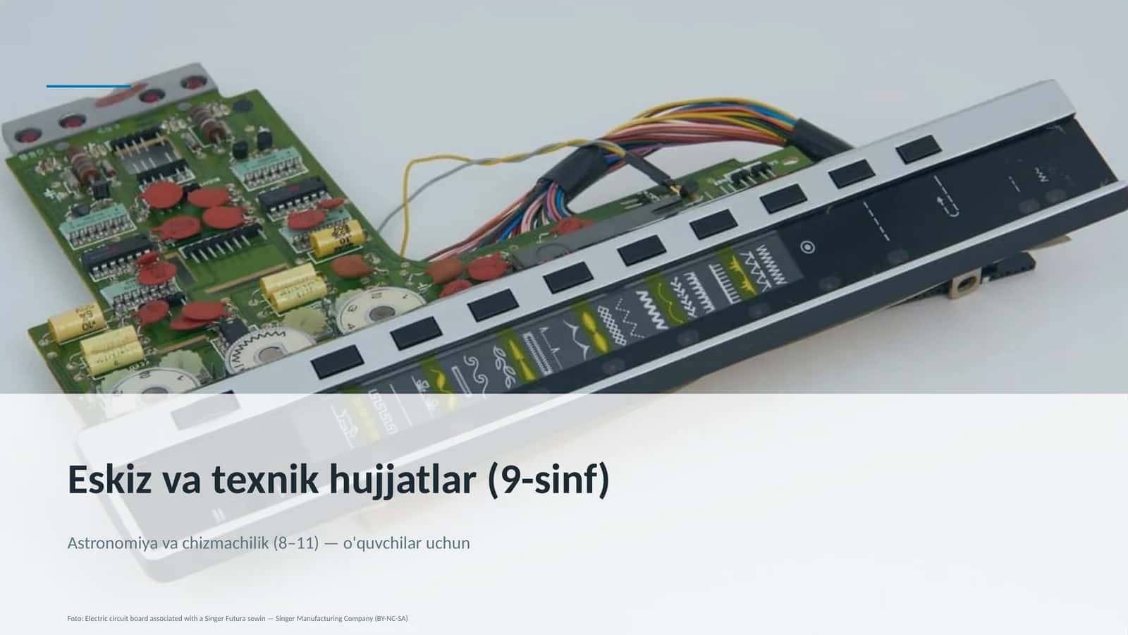 Eskiz va texnik hujjatlar (9-sinf) 1