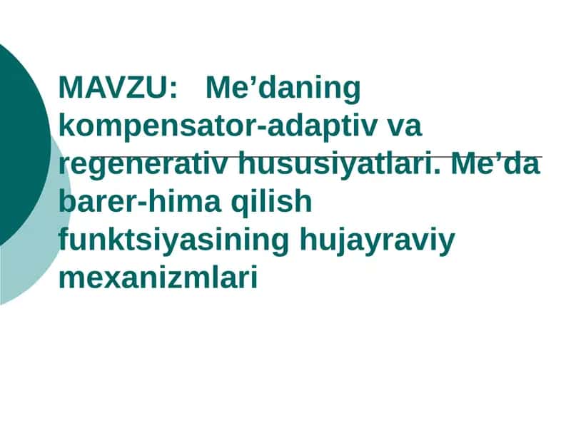 Oshqozon osti bezi 1