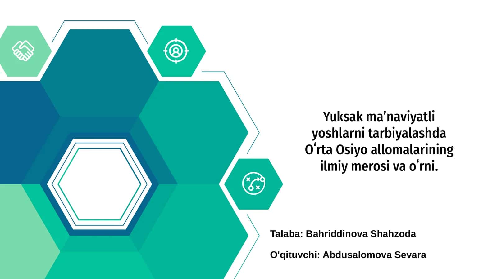 Oʻrta Osiyo allomalarining ilmiy merosi va oʻrni 1