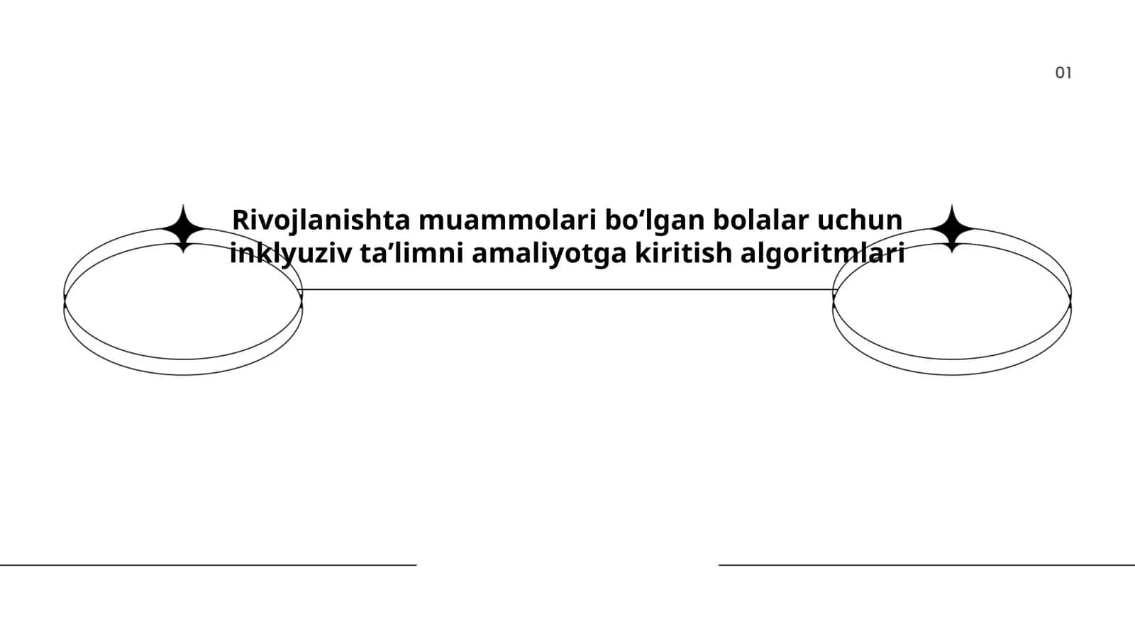 Rivojlanishta muammolari boʻlgan bolalar uchun inklyuziv taʼlimni amaliyotga kiritish algoritmlari 1