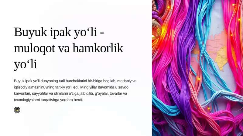 Buyuk ipak yoʻli 1