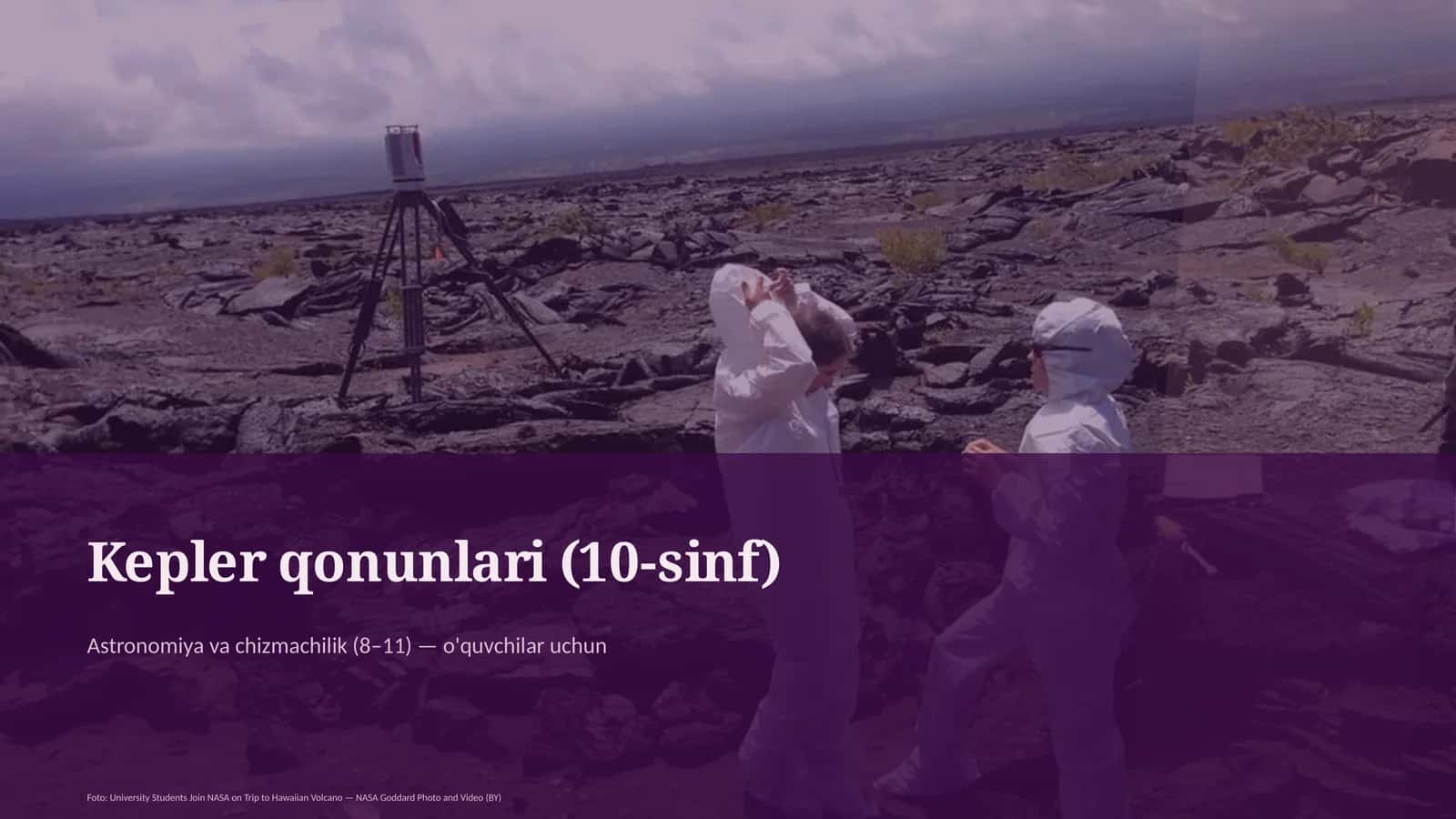 Kepler qonunlari (10-sinf) 1