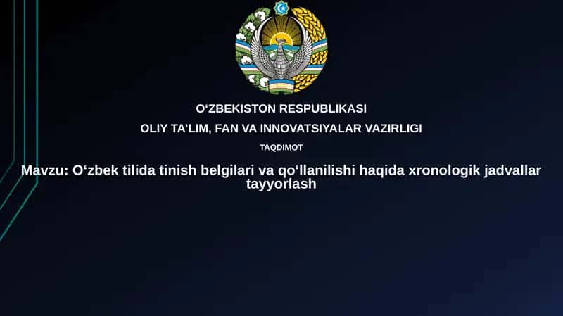 Punctuatsiya belgilarining paydo boʻlishi va rivojlanish davrlari 1