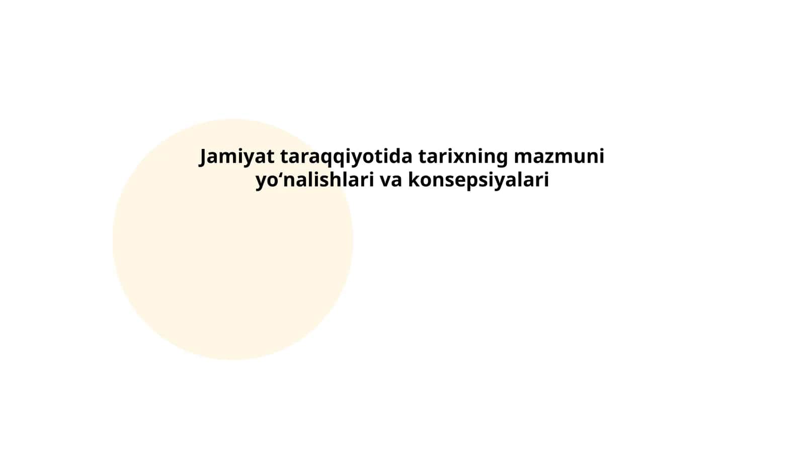 Tarixning nazariy asoslari 1