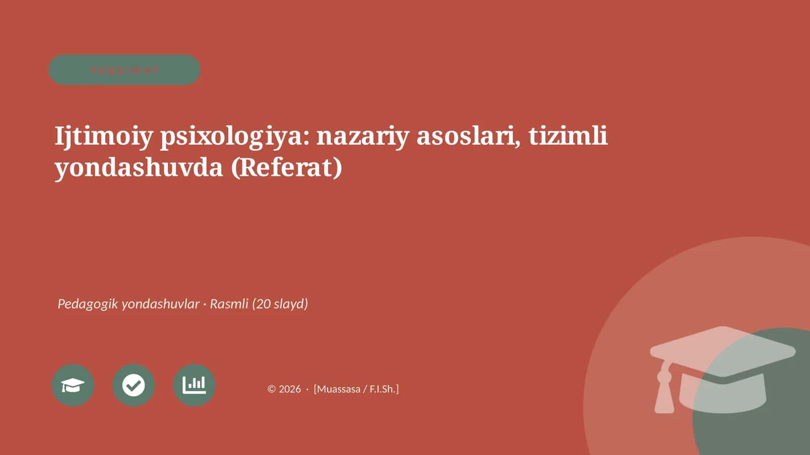 Ijtimoiy psixologiya: nazariy asoslari, tizimli yondashuvda (Referat) 1