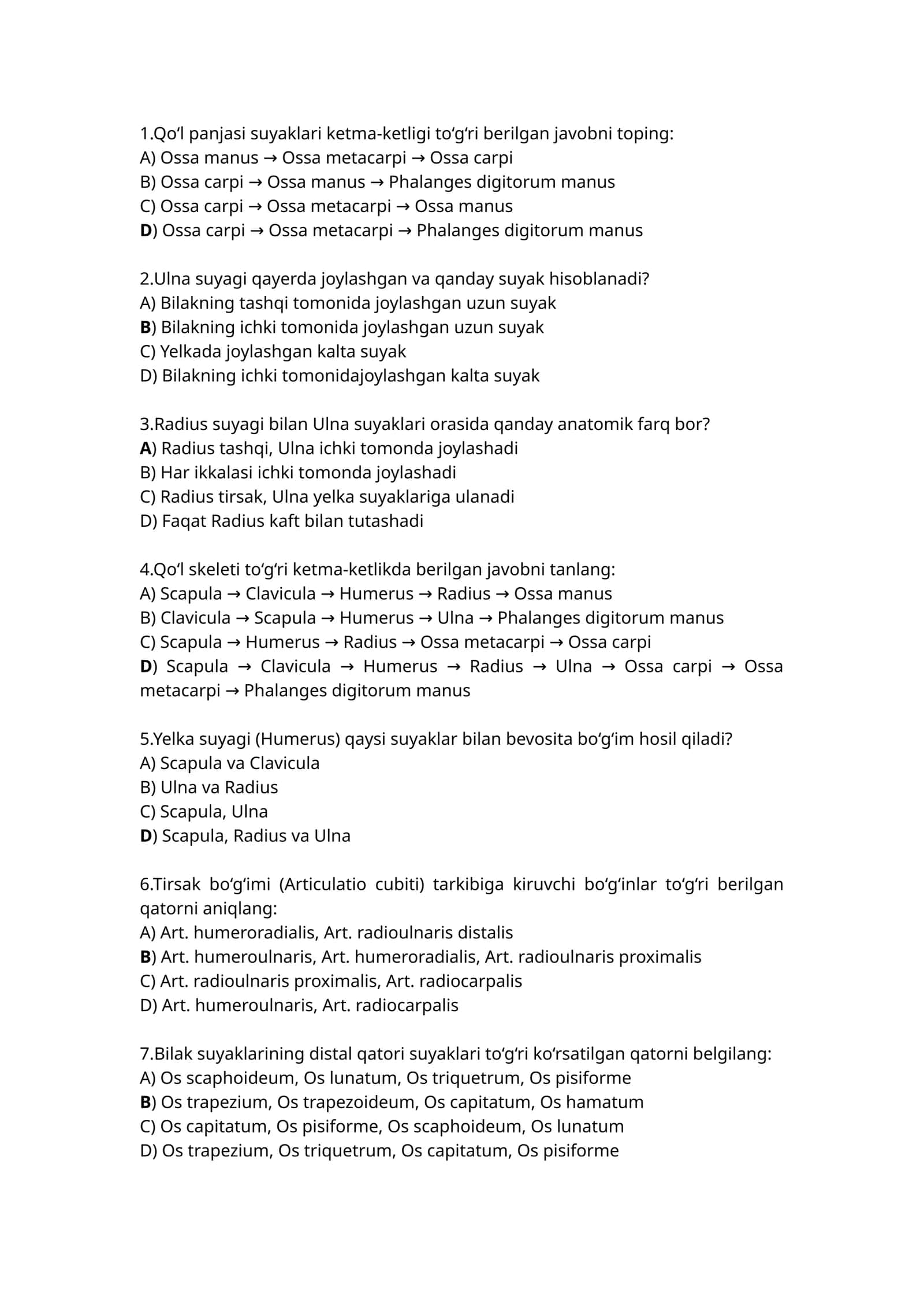 Qo‘l panjasi suyaklari 1