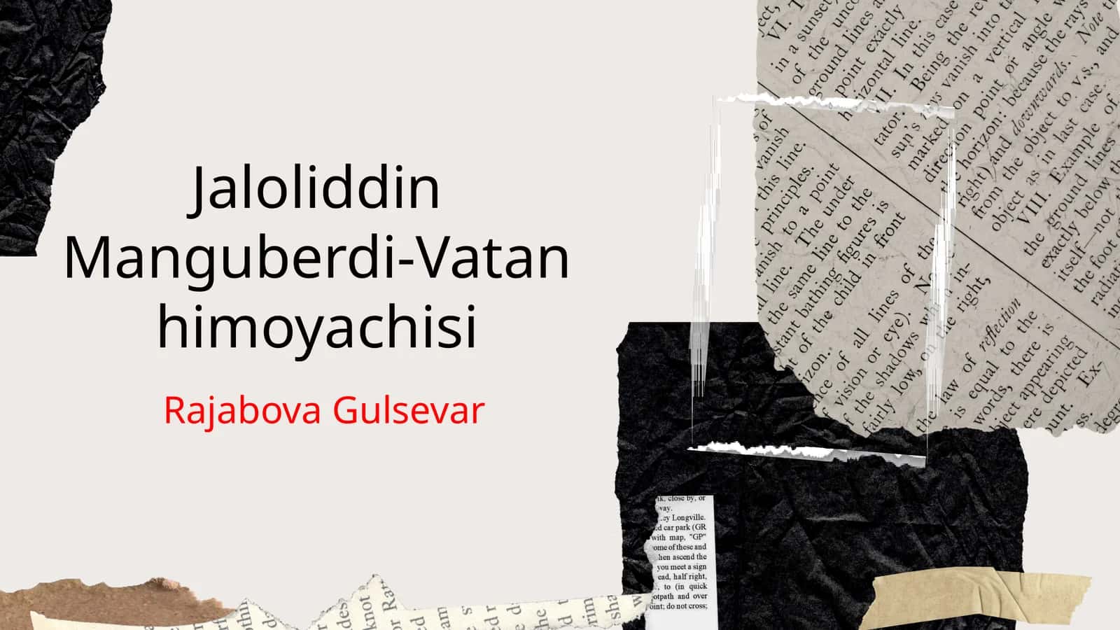 Jaloliddin Manguberdi-Vatan himoyachisi 1