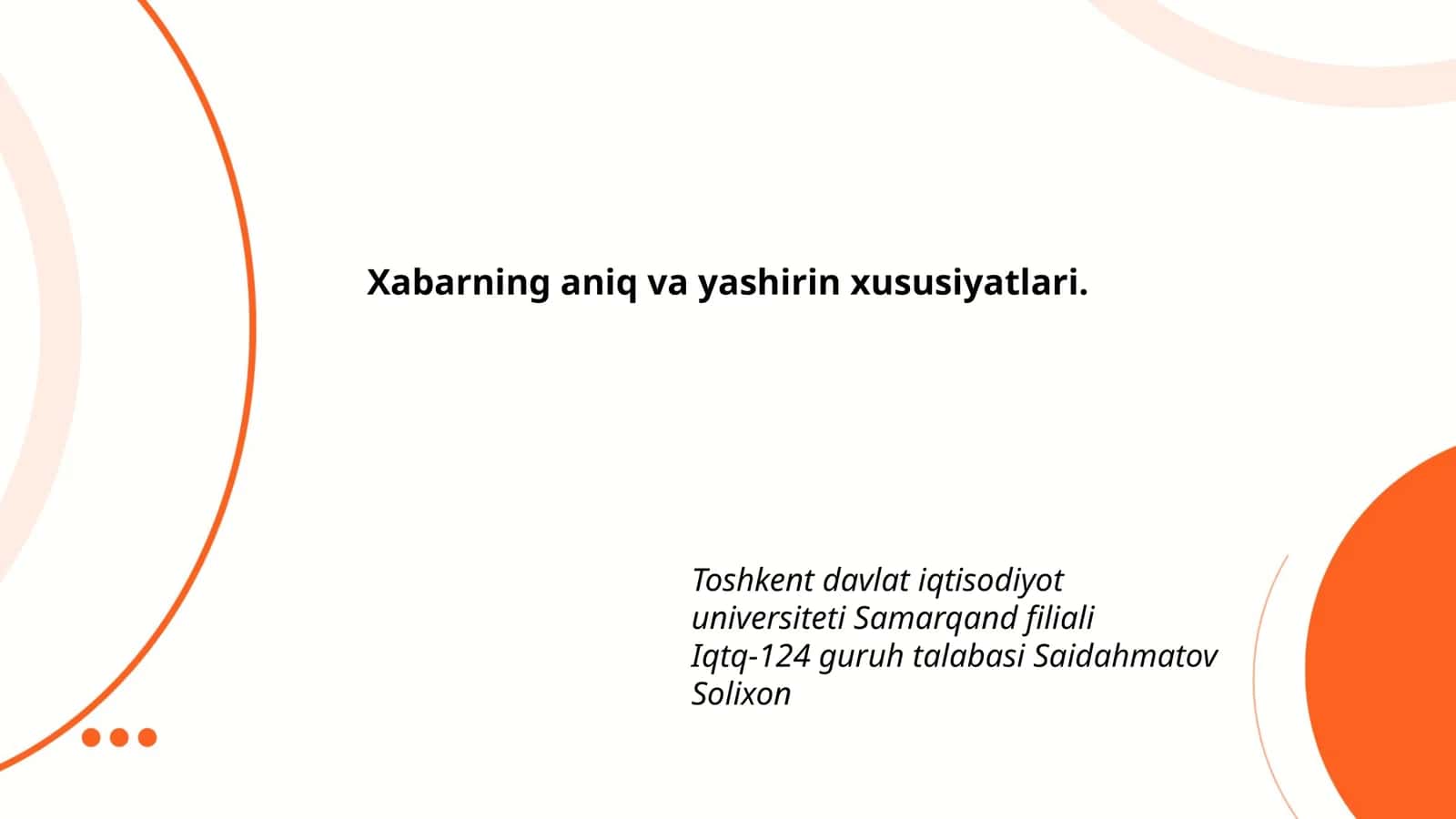 Tushunchalarining taʼrifi 1
