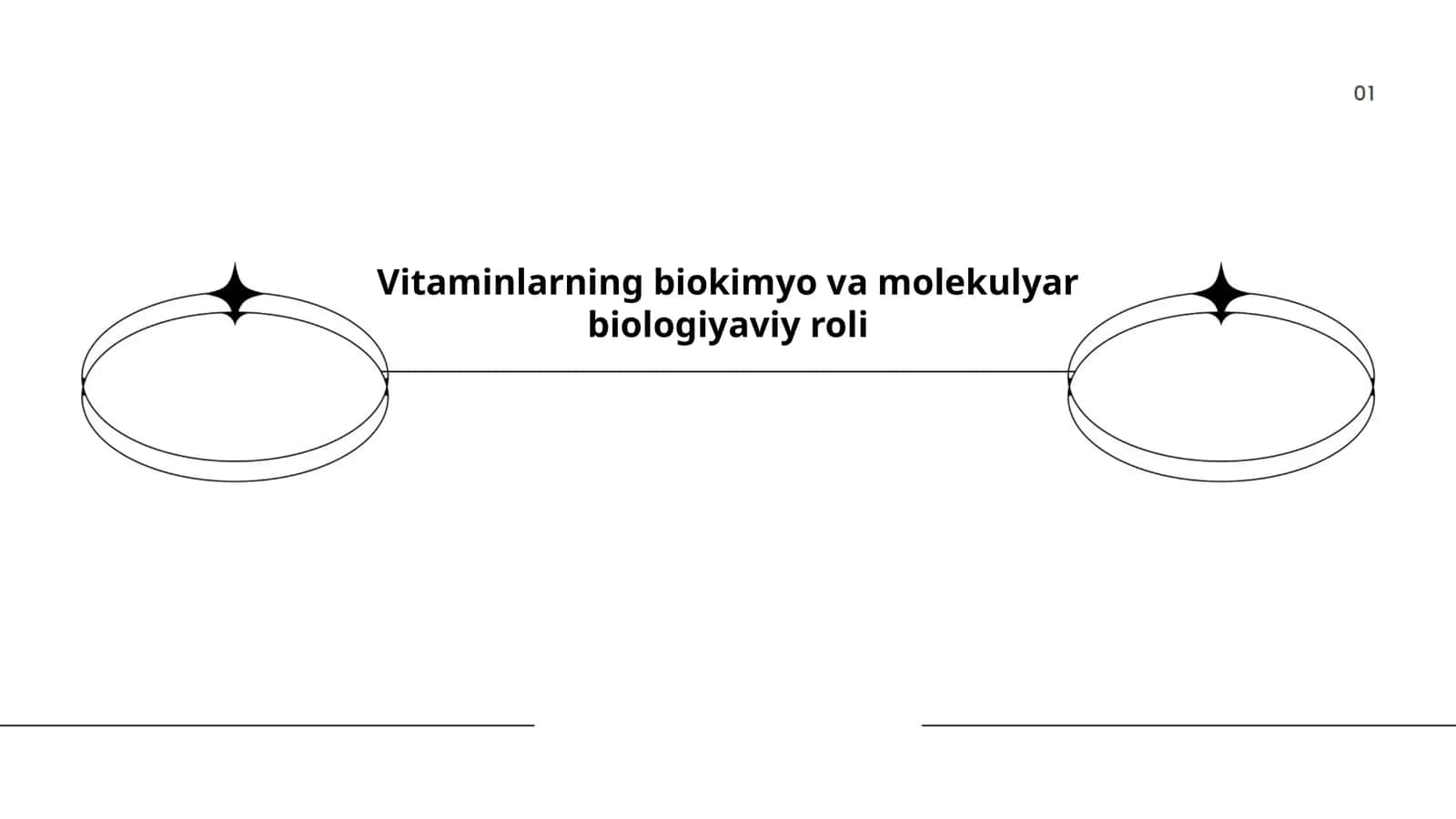 Vitaminlarning biokimyo va molekulyar biologiyaviy roli 1