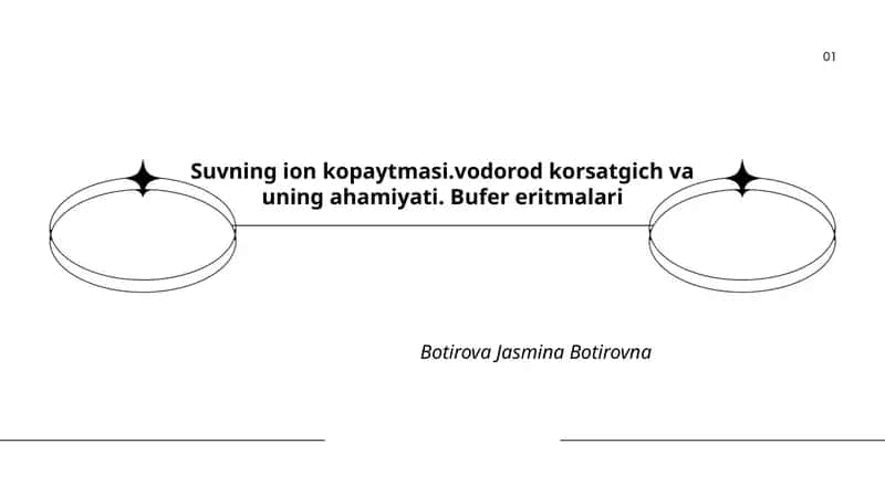 Suvning ion kopaytmasi 1