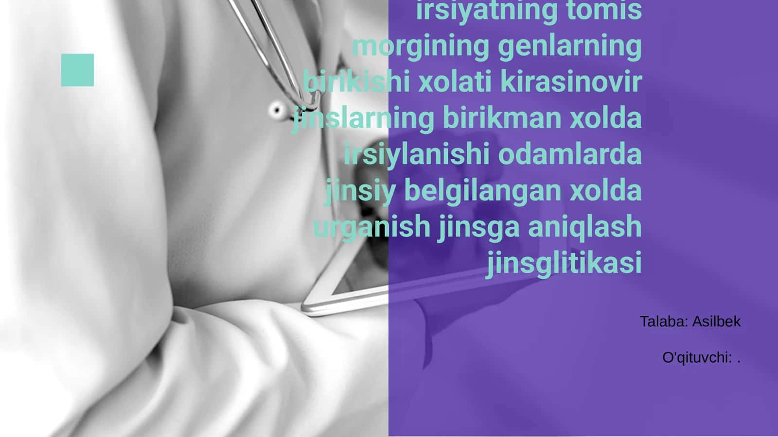 Tomis Mirgining Jins Gendikasi 1