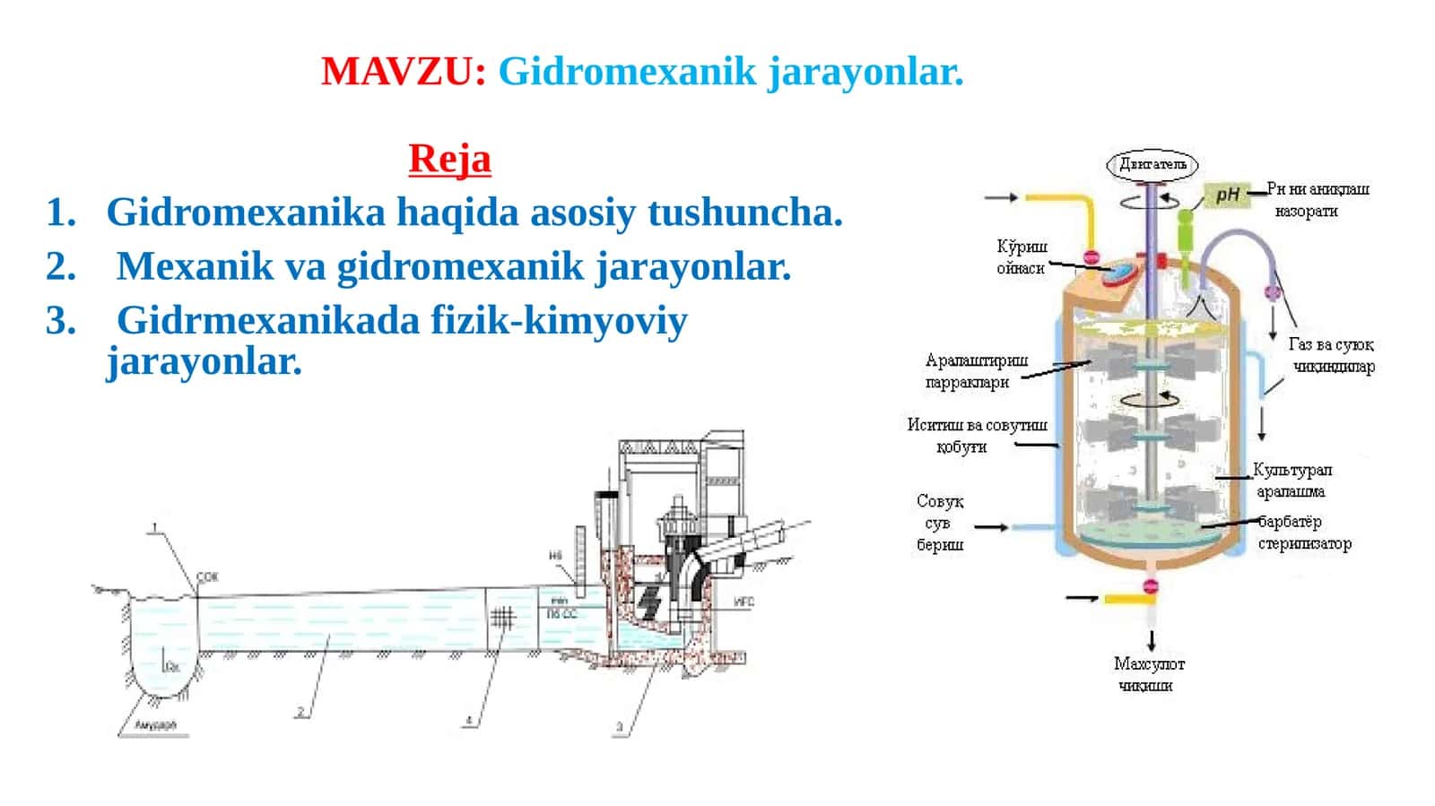 Gidromexanik  jarayonlar 1
