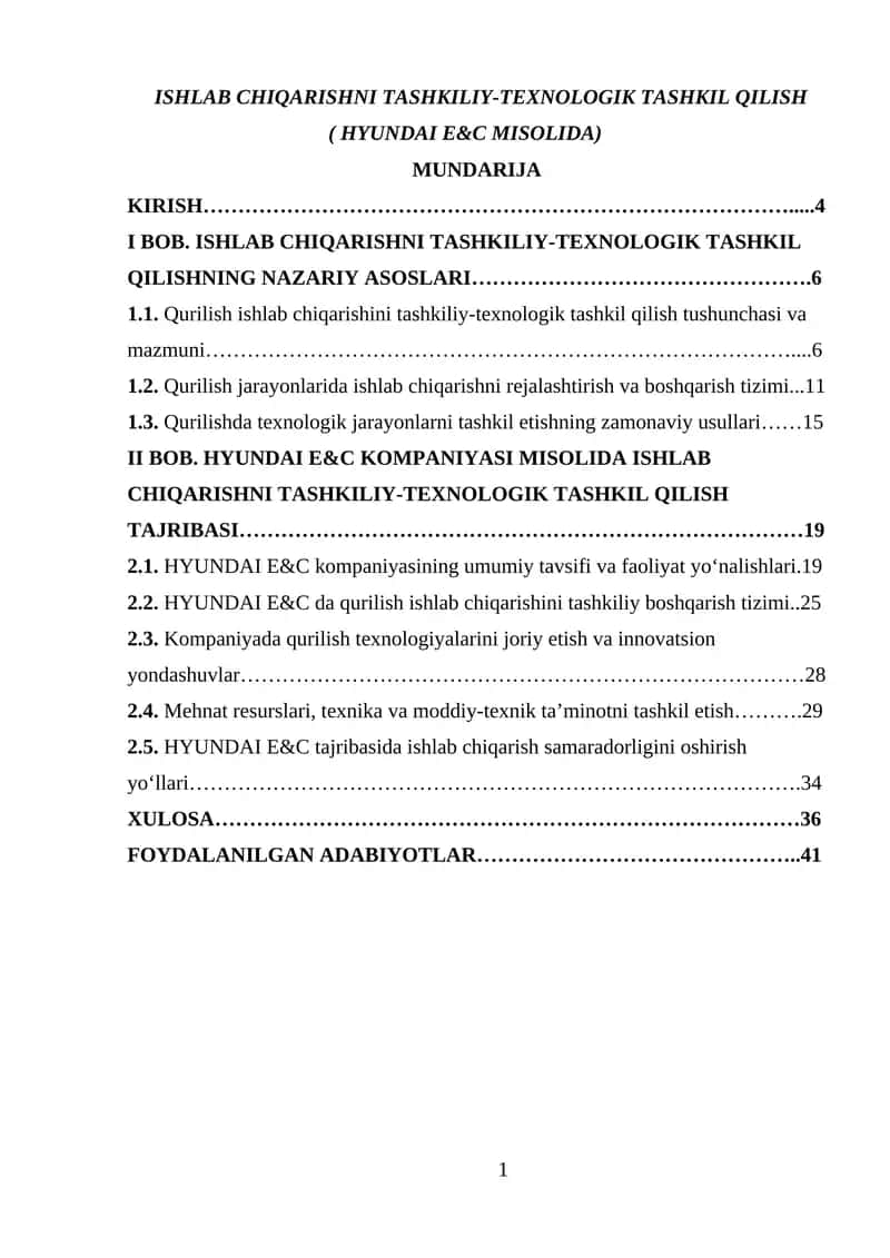 Mavzuning dolzarbligi 1