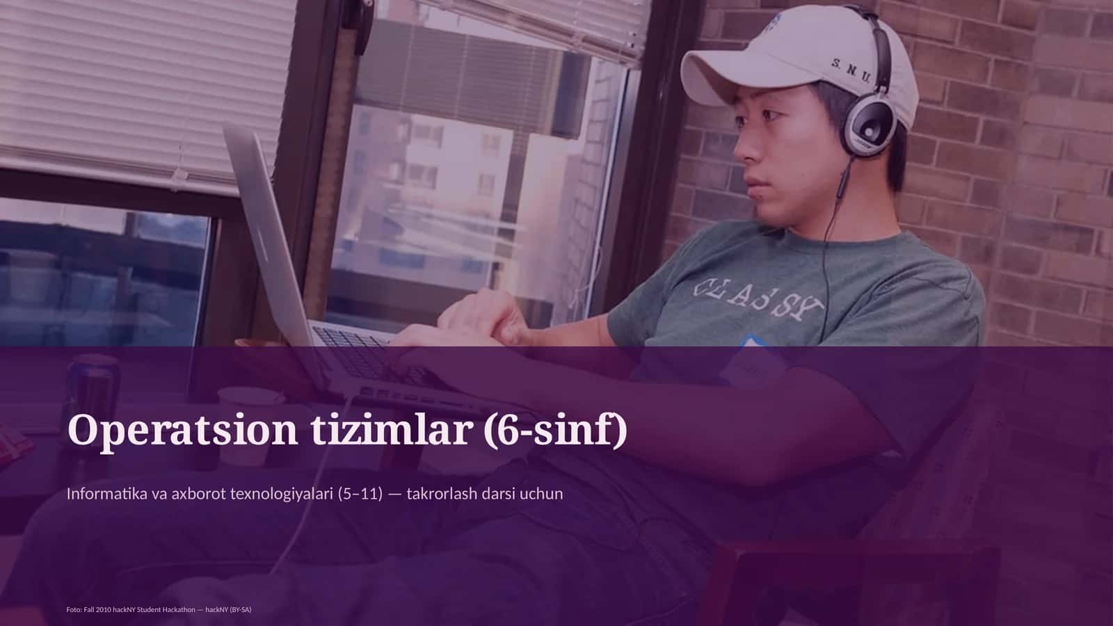 Operatsion tizimlar (6-sinf) 1