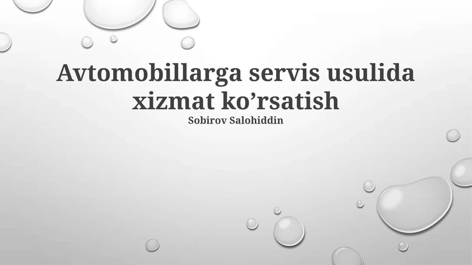 Zamonaviy Diagnostika Usullari va Texnologiyalari 1