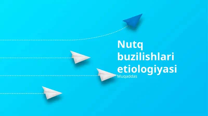 Nutq buzilishlari etiologiyasi 1