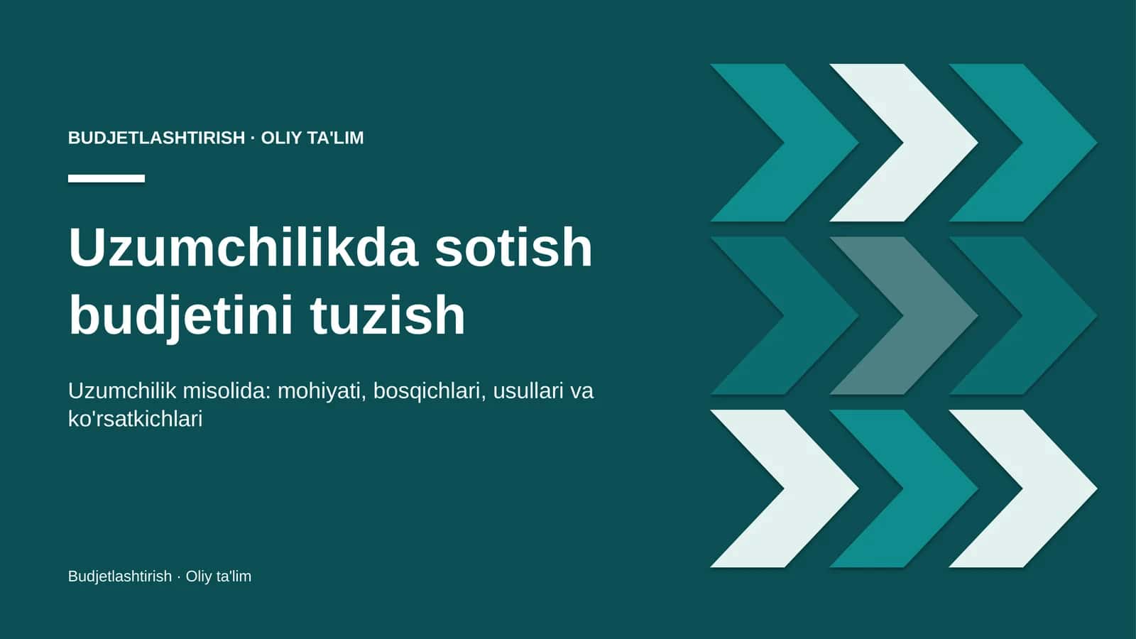 uzumchilikda sotish budjetini tuzish 5534 1
