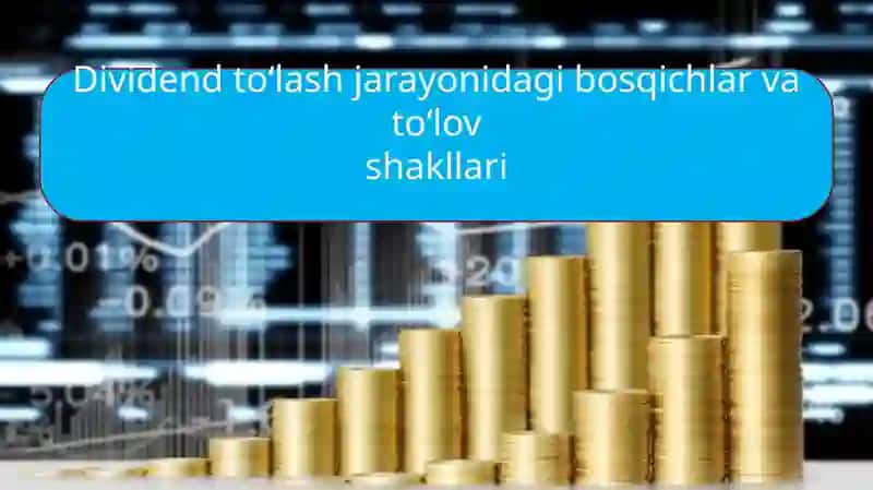 Dividend to‘lash jarayonidagi bosqichlar va to‘lov shakllari 1