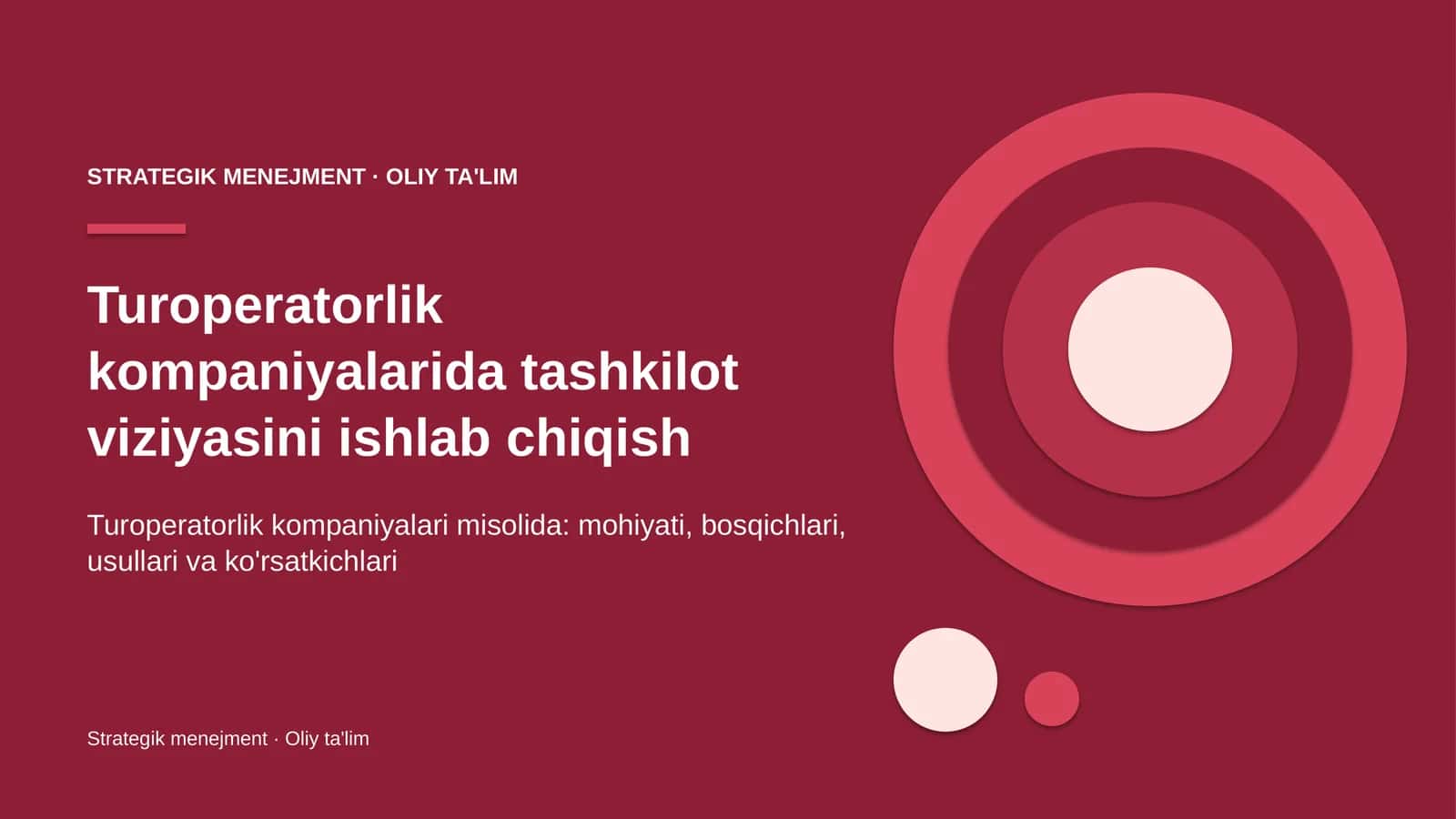 turoperatorlik kompaniyalarida tashkilot viziyasini ishlab chiqish 7381 1