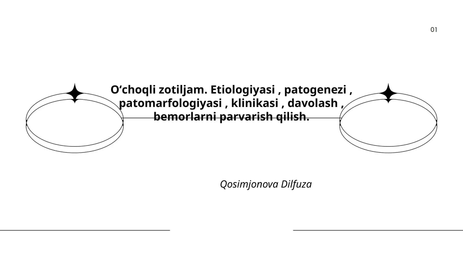 Oʻchoqli zotiljamning etiologiyasi 1