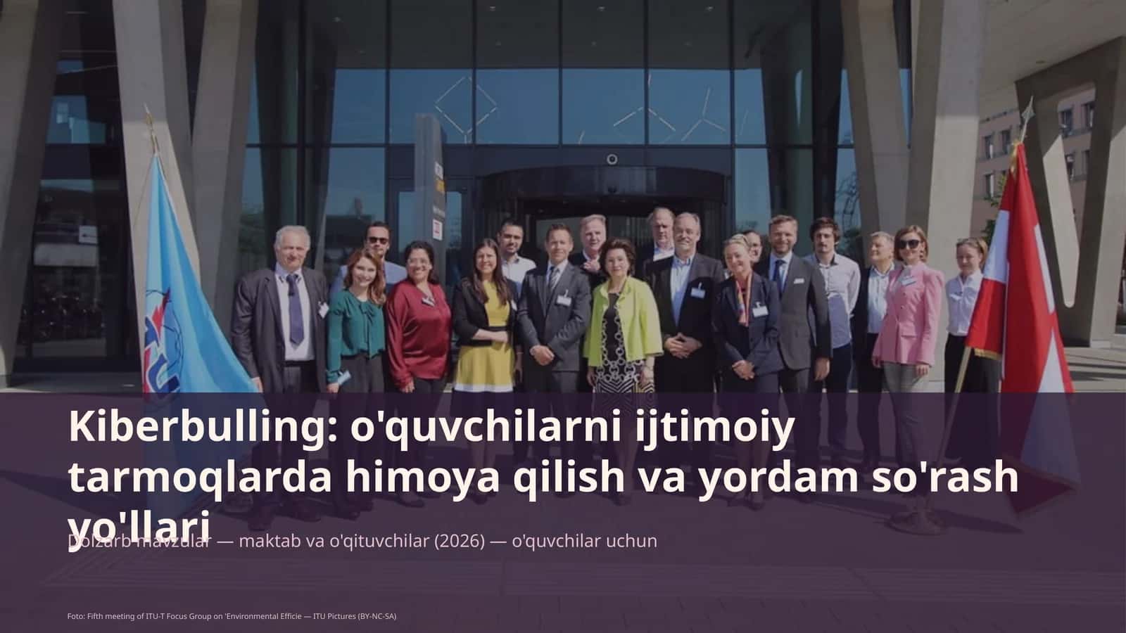 Kiberbulling: o'quvchilarni ijtimoiy tarmoqlarda himoya qilish va yordam so'rash yo'llari 1