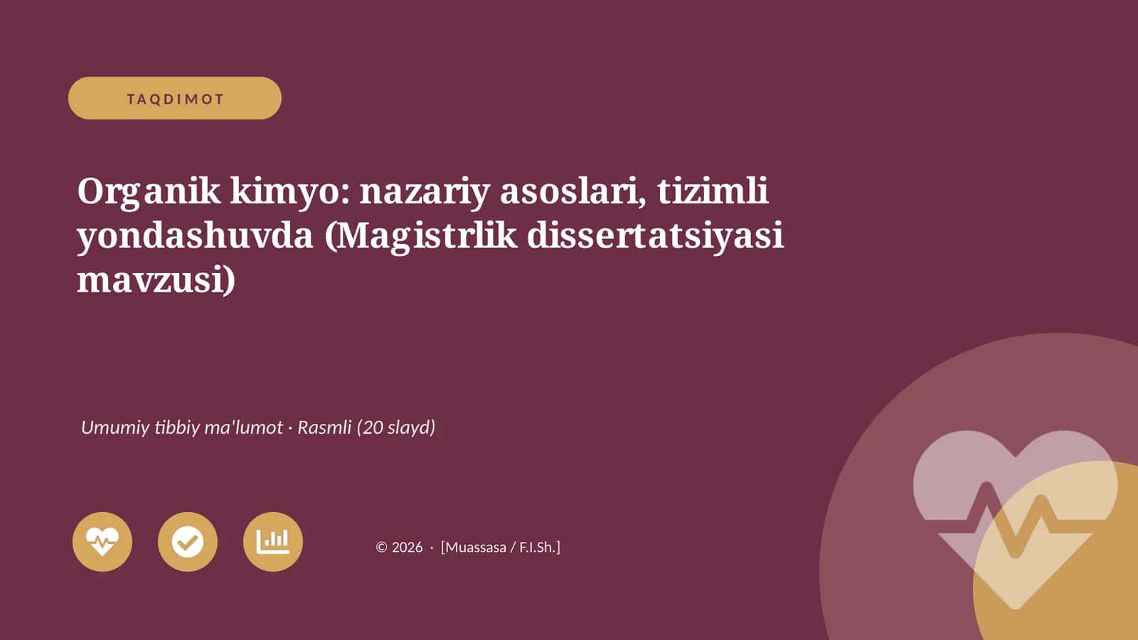 Organik kimyo: nazariy asoslari, tizimli yondashuvda 1