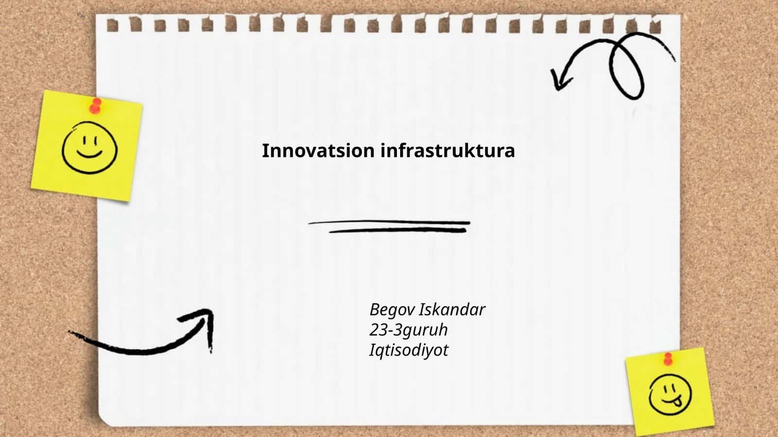 Innovatsion infrastruktura 1