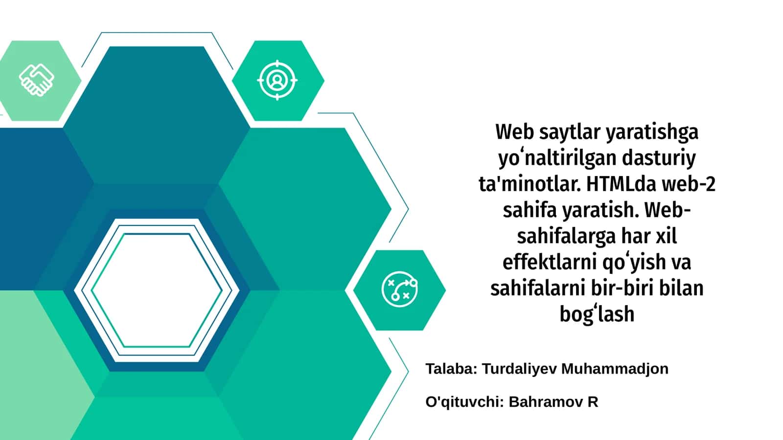 Web saytlar yaratishga yoʻnaltirilgan dasturiy ta'minotlar 1