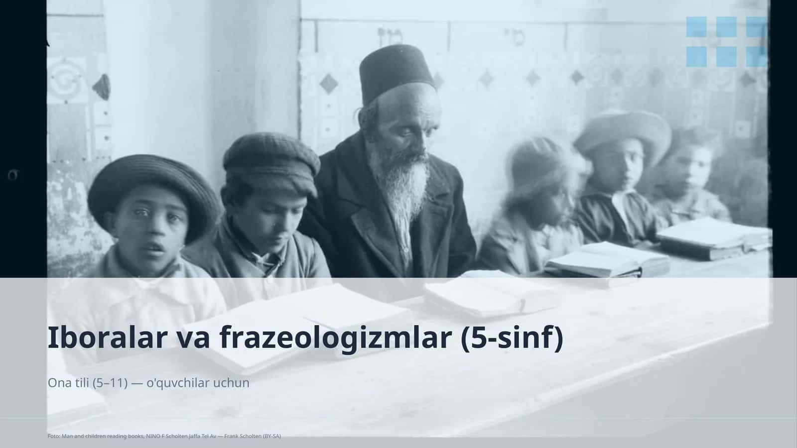 Iboralar va frazeologizmlar (5-sinf) 1