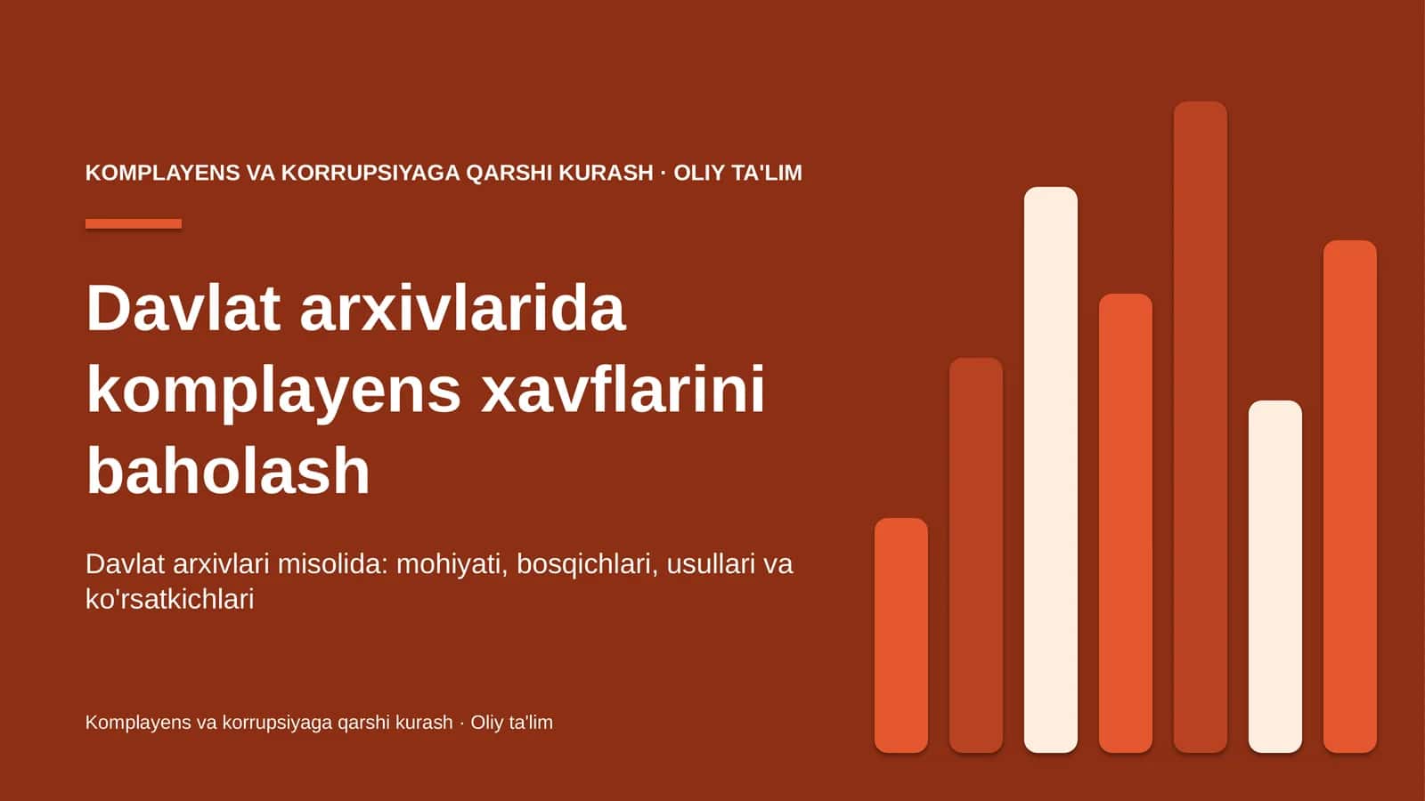 davlat arxivlarida komplayens xavflarini baholash 4949 1