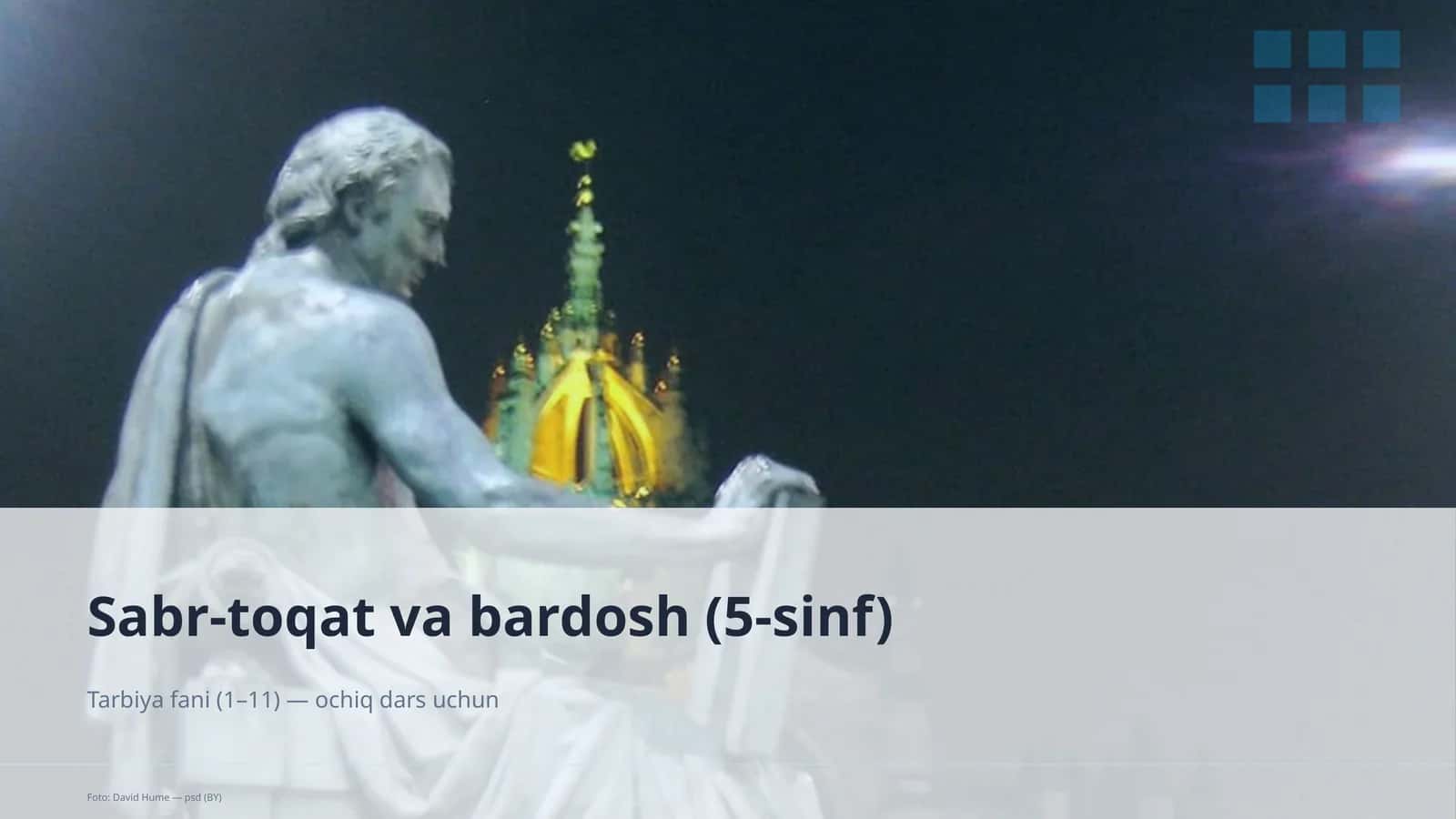 Sabr-toqat va bardosh (5-sinf) 1