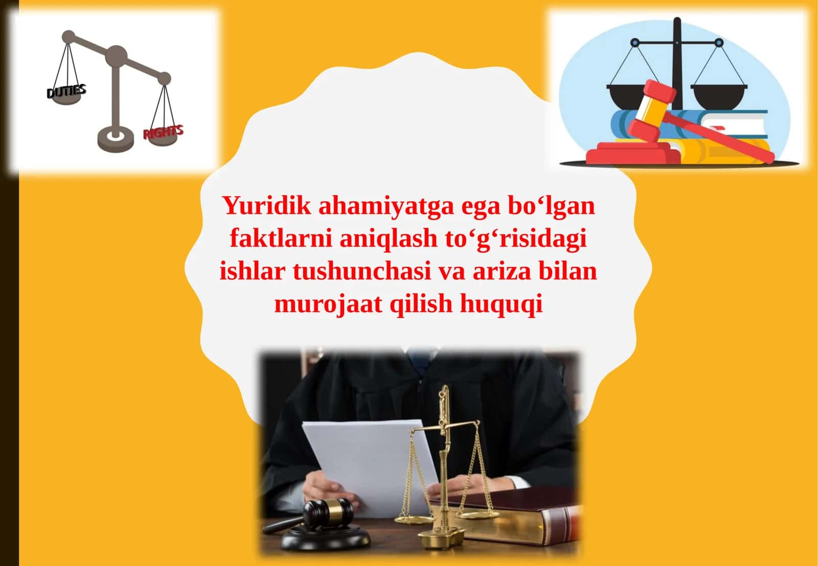 Yuridik ahamiyatga ega bo‘lgan faktlarni aniqlash to‘g‘risidagi ishlar 1