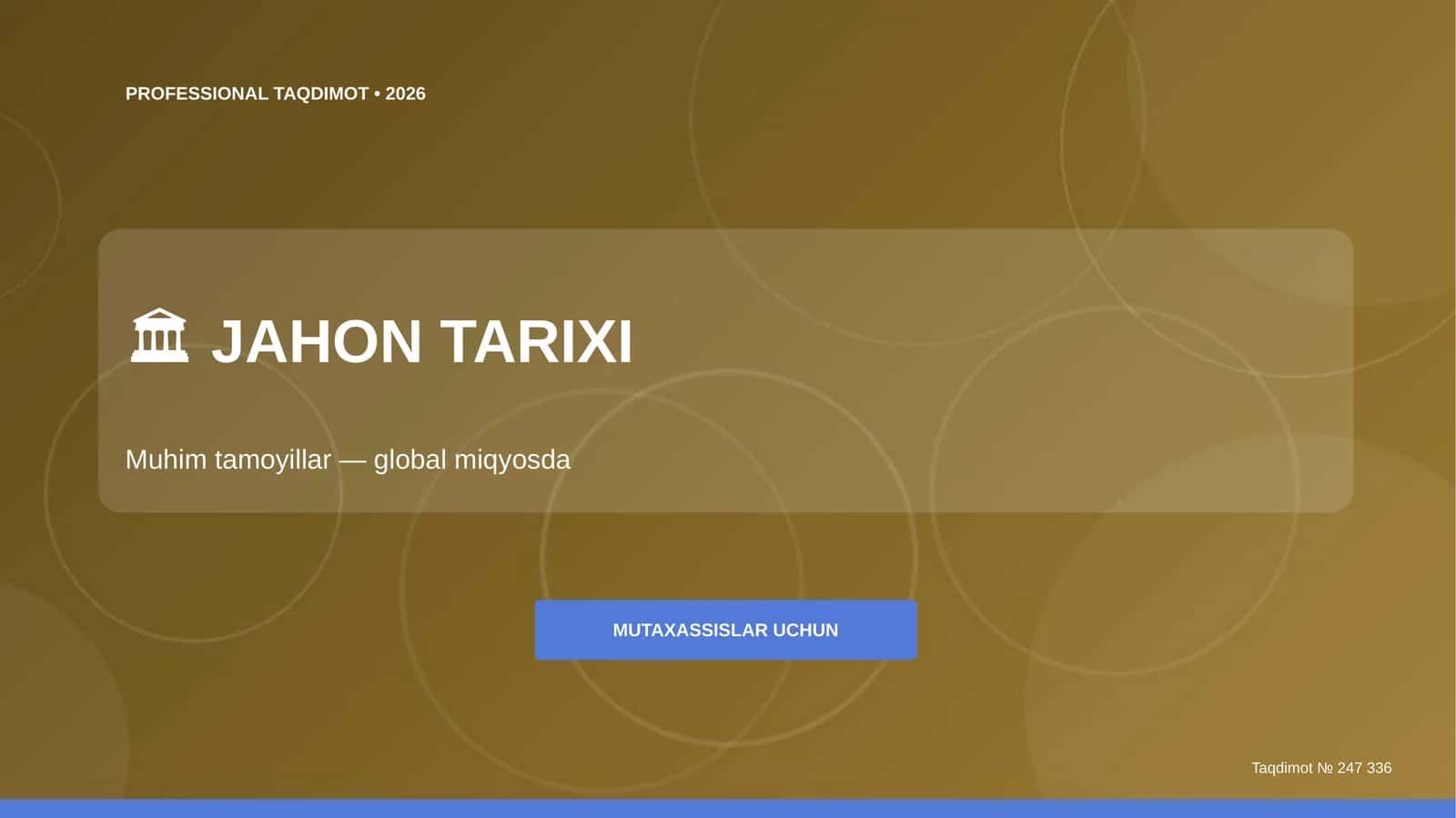 JAHON TARIXI 1
